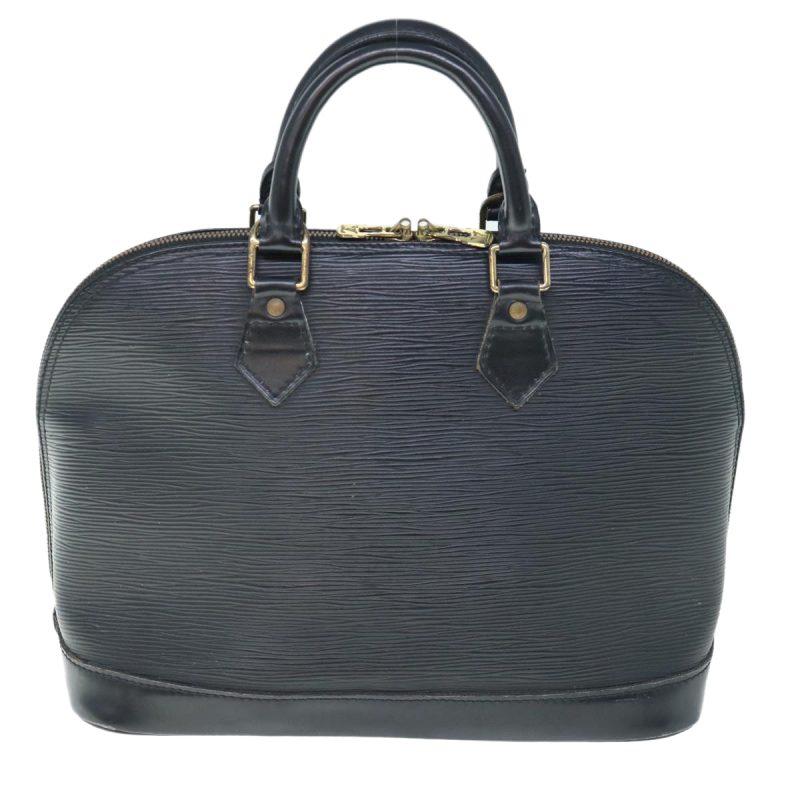 Louis Vuitton Epi Alma Hand Bag Black M52142  61106 - Image 3