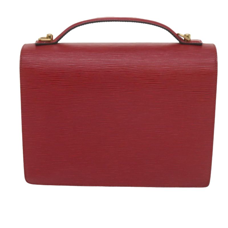 Louis Vuitton Epi Monceau 28 Hand Bag 2way Red M40783  61150 - Image 2