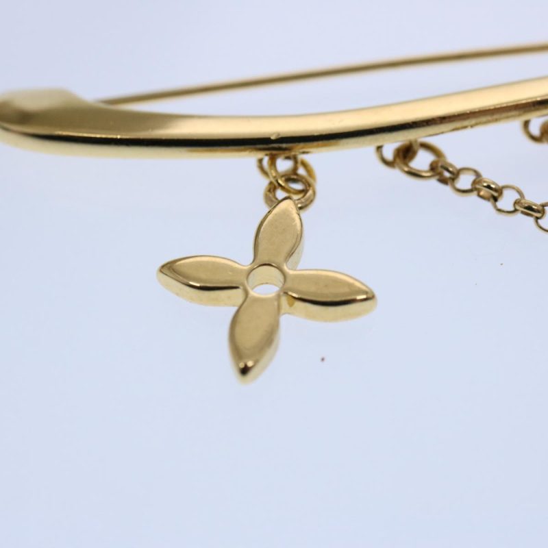 Louis Vuitton Broche Evangelion Rispin Brooch Gold Tone M64906  61185 - Image 10