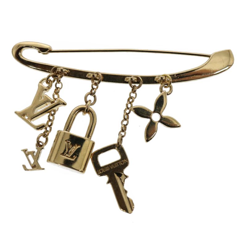 Louis Vuitton Broche Evangelion Rispin Brooch Gold Tone M64906  61185 - Image 2