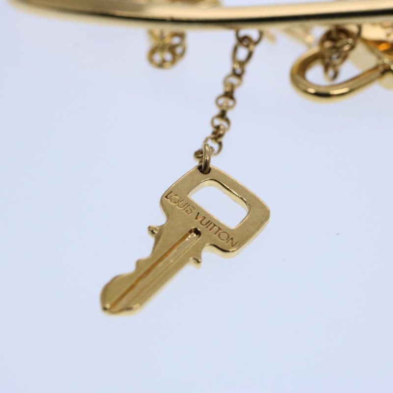 Louis Vuitton Broche Evangelion Rispin Brooch Gold Tone M64906  61185 - Image 9