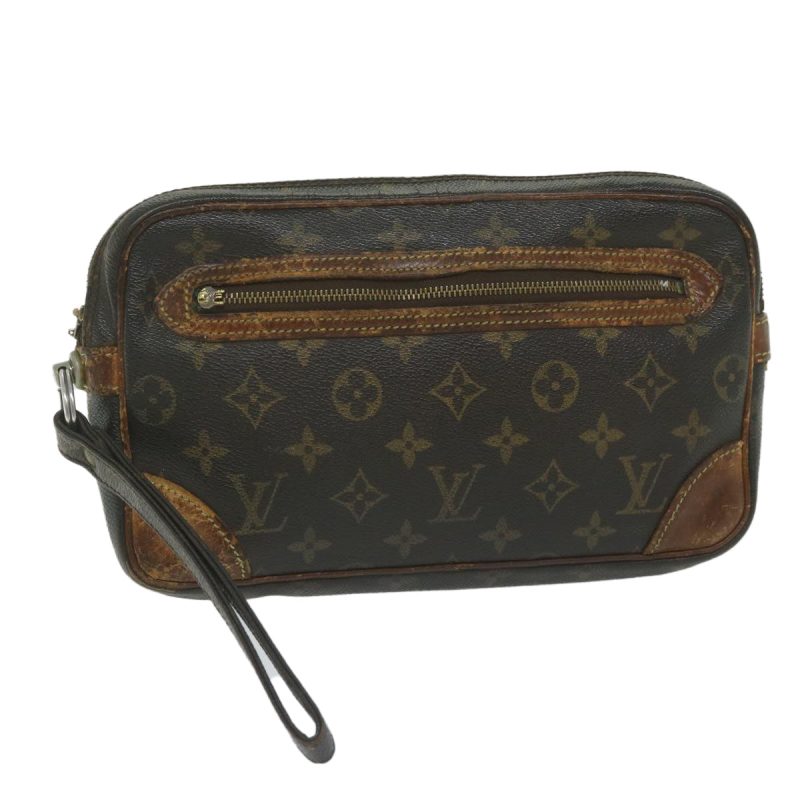 Louis Vuitton Monogram Marly Dragonne GM Clutch Bag M51825  61212