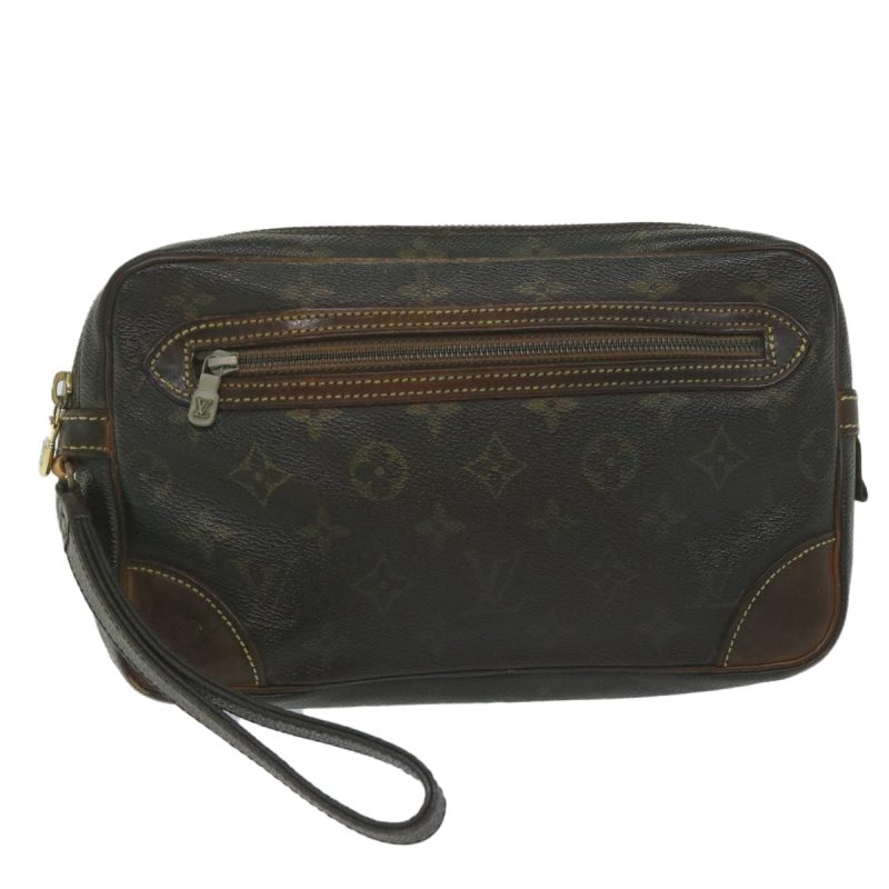 Louis Vuitton Monogram Marly Dragonne GM Clutch Bag M51825  61213