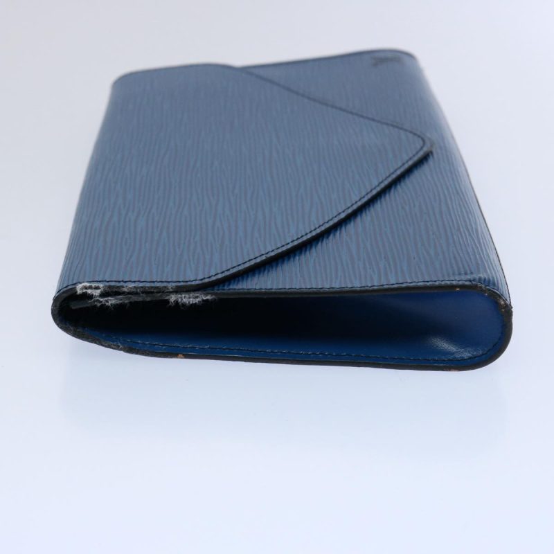 Louis Vuitton Epi Art Deco Clutch Bag Blue M52635  61214 - Image 3
