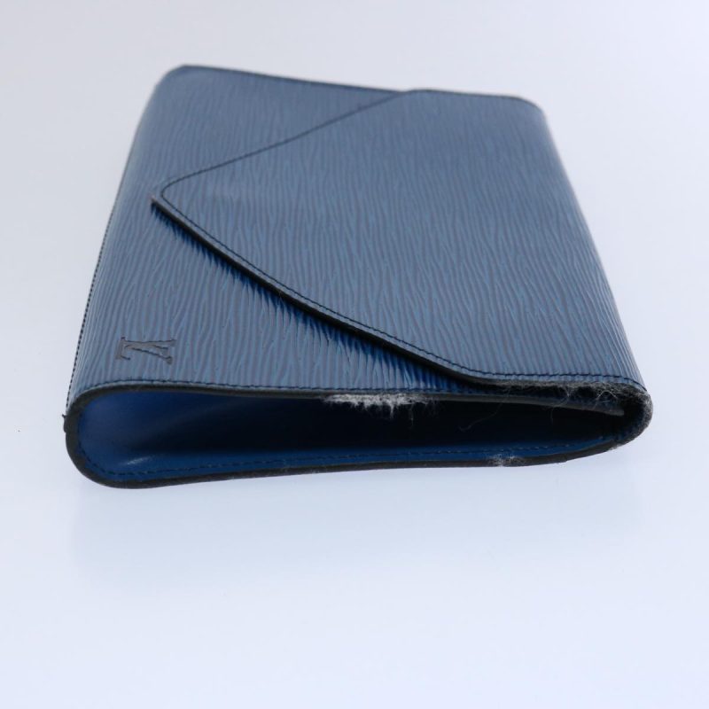 Louis Vuitton Epi Art Deco Clutch Bag Blue M52635  61214 - Image 4