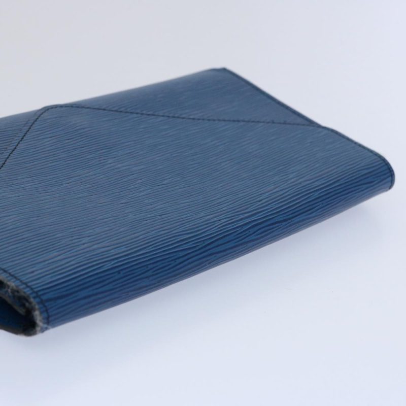 Louis Vuitton Epi Art Deco Clutch Bag Blue M52635  61214 - Image 5