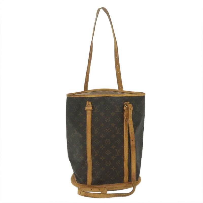 Louis Vuitton Monogram Bucket GM Shoulder Bag M42236  61232
