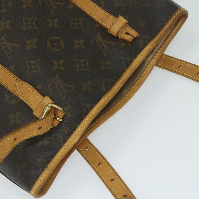 Louis Vuitton Monogram Bucket GM Shoulder Bag M42236  61232 - Image 6