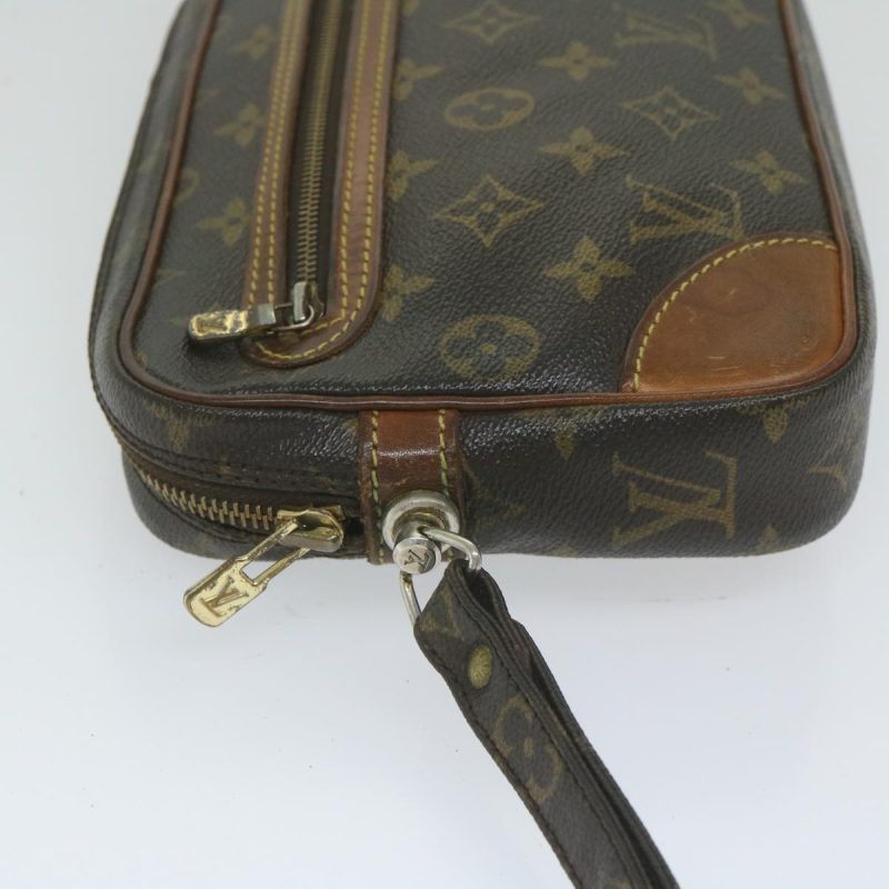 Louis Vuitton Monogram Marly Dragonne GM Clutch Bag M51825  61286 - Image 4