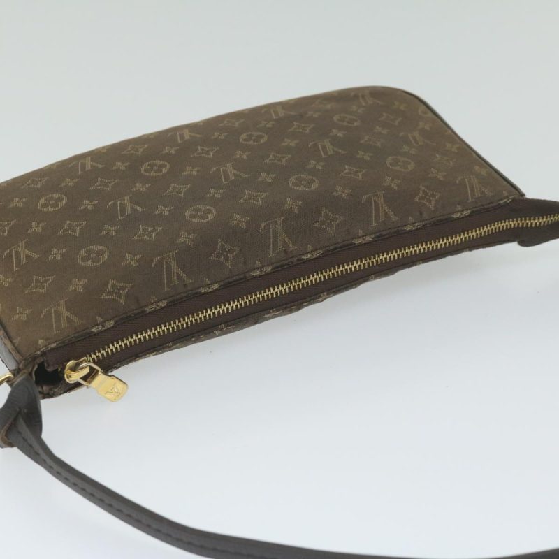 Louis Vuitton Monogram Idylle Pochette Accessoires Black Fuzan M60482 Auth 61288 - Image 6
