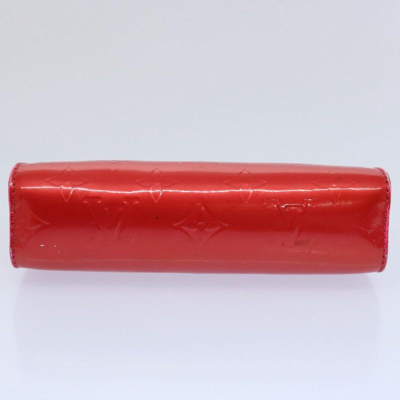 Louis Vuitton Monogram Vernis Trousse Cosmetic Pouch Rose Pop M93647 Auth 61291 - Image 6