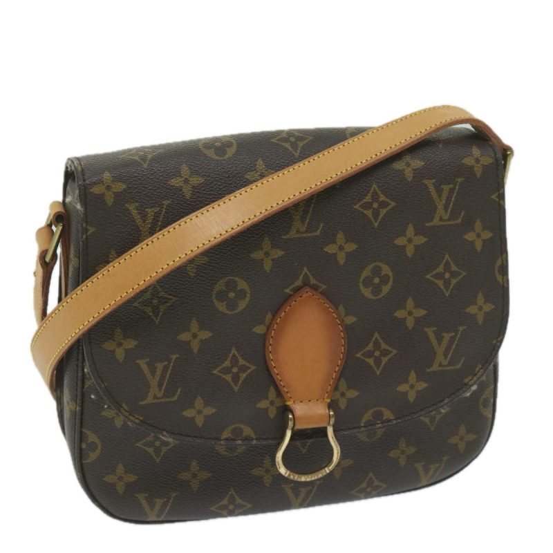 Louis Vuitton Monogram Saint Cloud GM Shoulder Bag M51242  61306