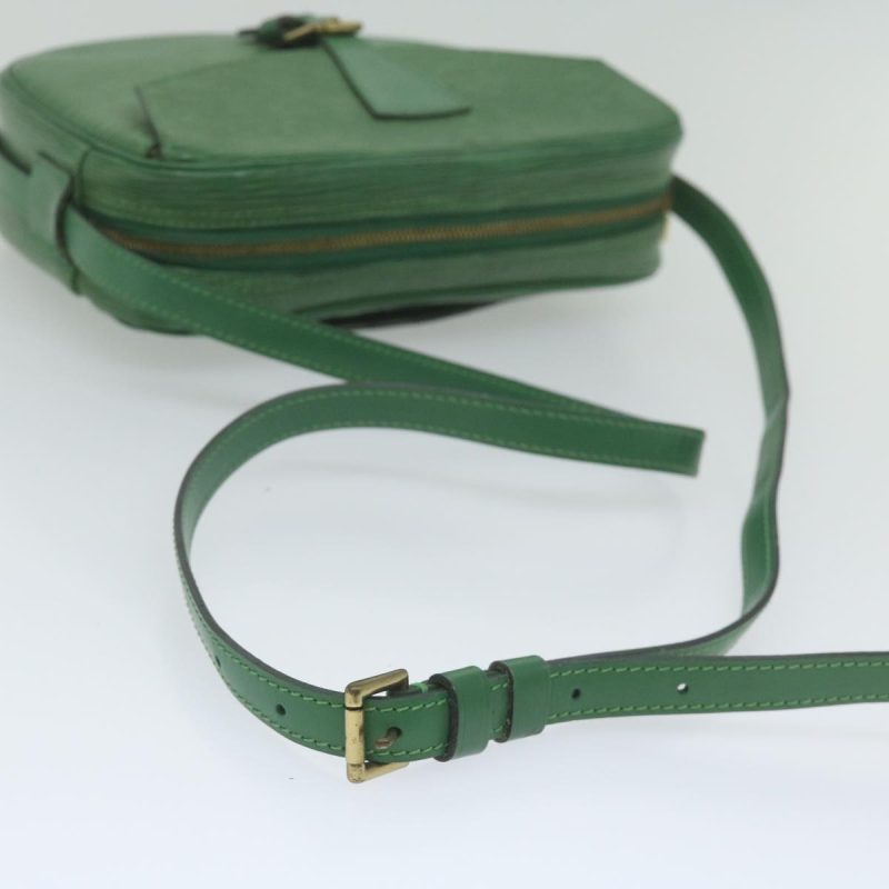 Louis Vuitton Epi Jeune Fille MM Shoulder Bag Green M52154  61310 - Image 7