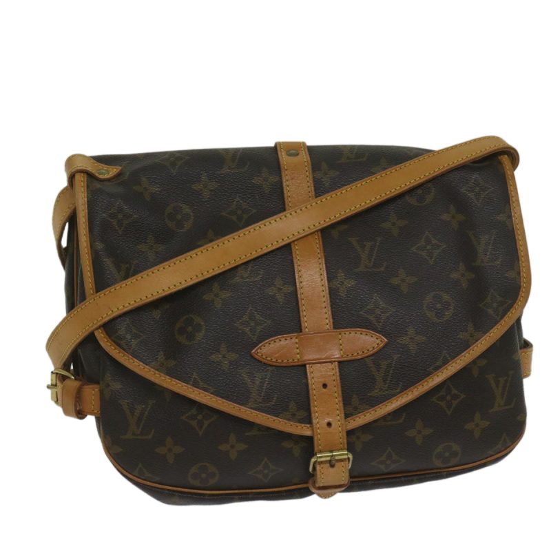 Louis Vuitton Monogram Saumur 30 Shoulder Bag M42256  61335