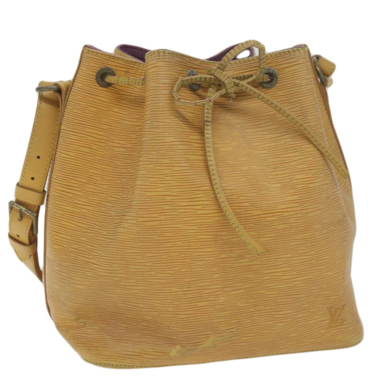 Louis Vuitton Epi Petit Noe Shoulder Bag Tassili Yellow M44109  61354