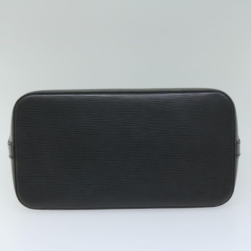 Louis Vuitton Epi Alma Hand Bag Black M52142  61381 - Image 5