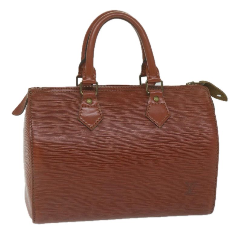 Louis Vuitton Epi Speedy 25 Hand Bag Brown M43013  61383