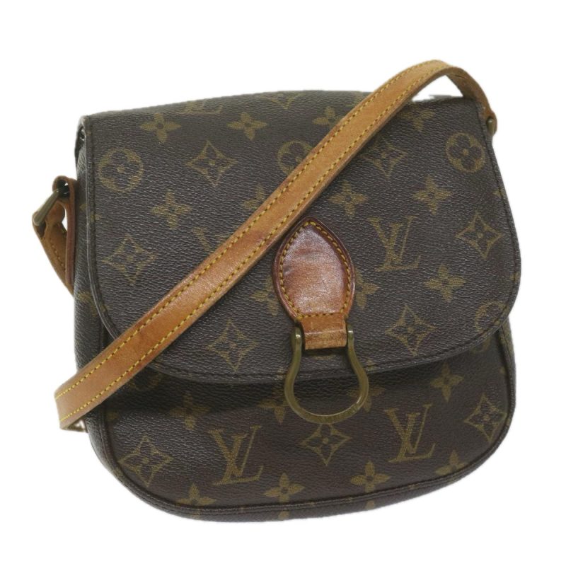 Louis Vuitton Monogram Saint Cloud MM Shoulder Bag M51243  61460