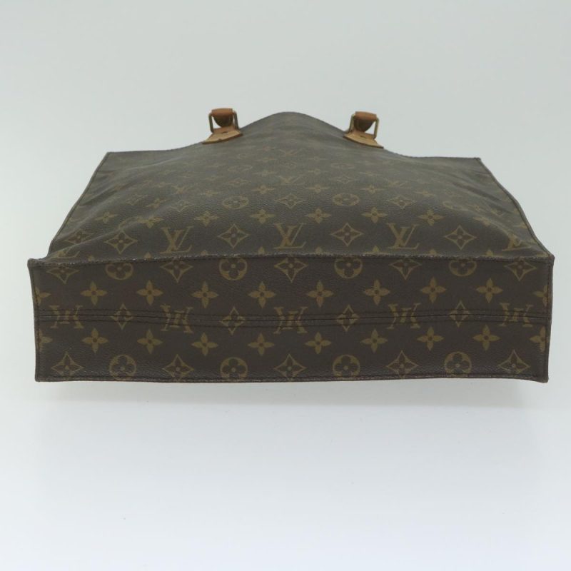 Louis Vuitton Monogram Sac Plat Hand Bag M51140  61481 - Image 5
