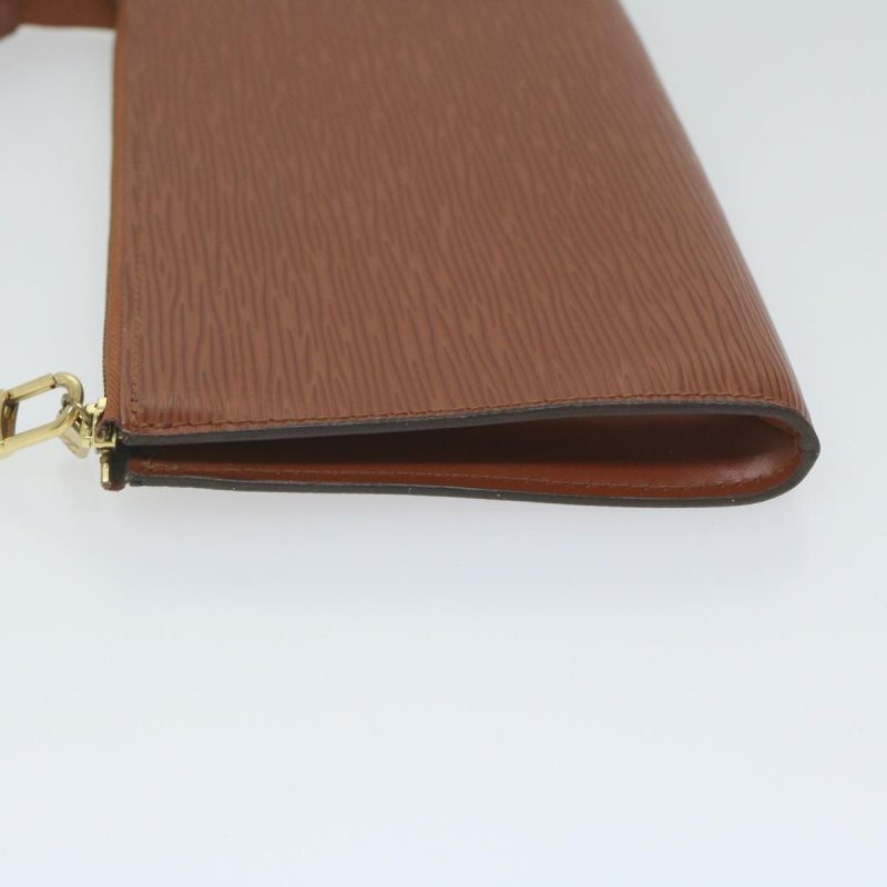 Louis Vuitton Epi Pochette Accessoires Pouch Brown M52953  61514 - Image 4