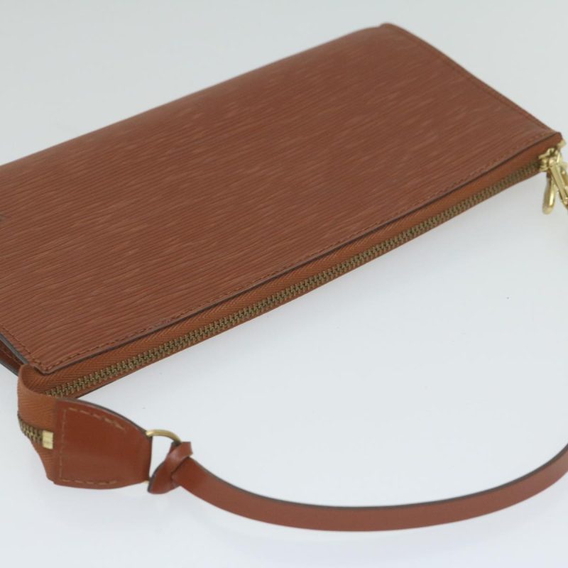 Louis Vuitton Epi Pochette Accessoires Pouch Brown M52953  61514 - Image 6