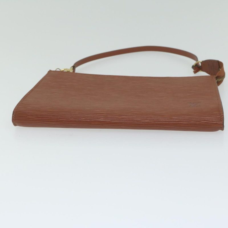 Louis Vuitton Epi Pochette Accessoires Pouch Brown M52953  61514 - Image 5