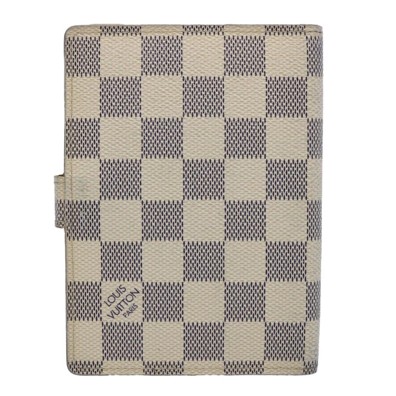 Louis Vuitton Damier Azur Agenda PM Day Planner Cover R20706  61515 - Image 2