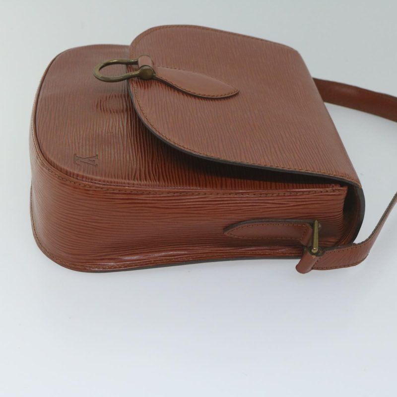 Louis Vuitton Epi Saint Cloud GM Shoulder Bag Brown M52193  61546 - Image 3