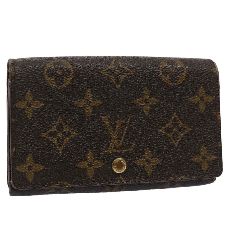 Louis Vuitton Monogram Portefeuille Tresol Wallet M61736  61553
