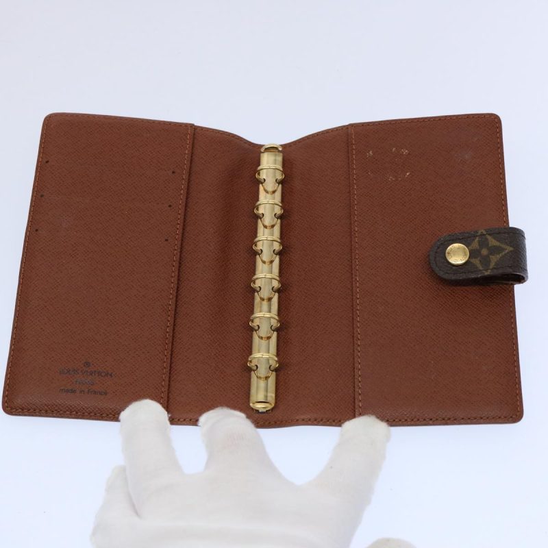 Louis Vuitton Monogram Agenda PM Day Planner Cover R20005  61677 - Image 8