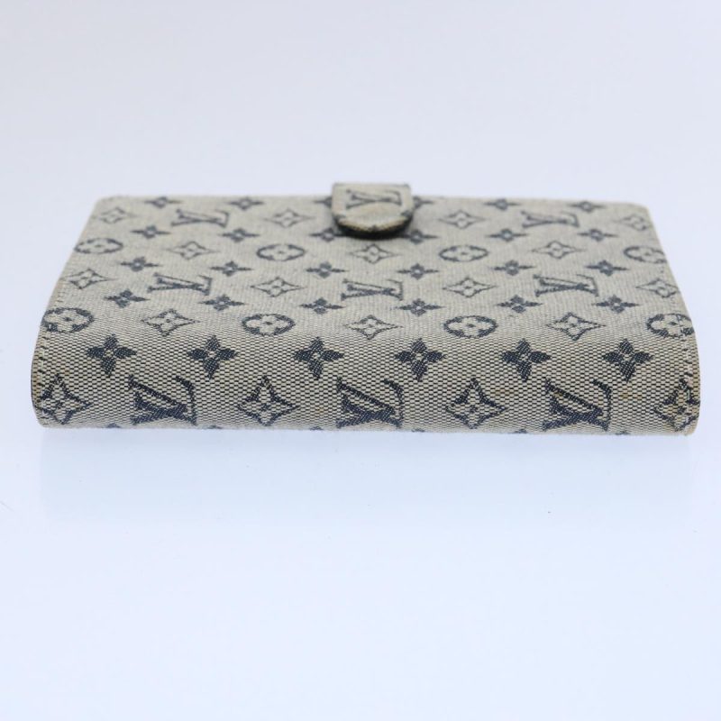 Louis Vuitton Monogram Mini Agenda PM Day Planner Cover Blue R20910 Auth 61678 - Image 4