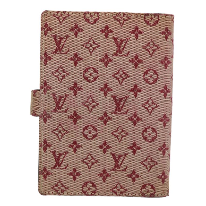 Louis Vuitton Monogram Mini Agenda PM Day Planner Cover Red R20912  61681 - Image 2