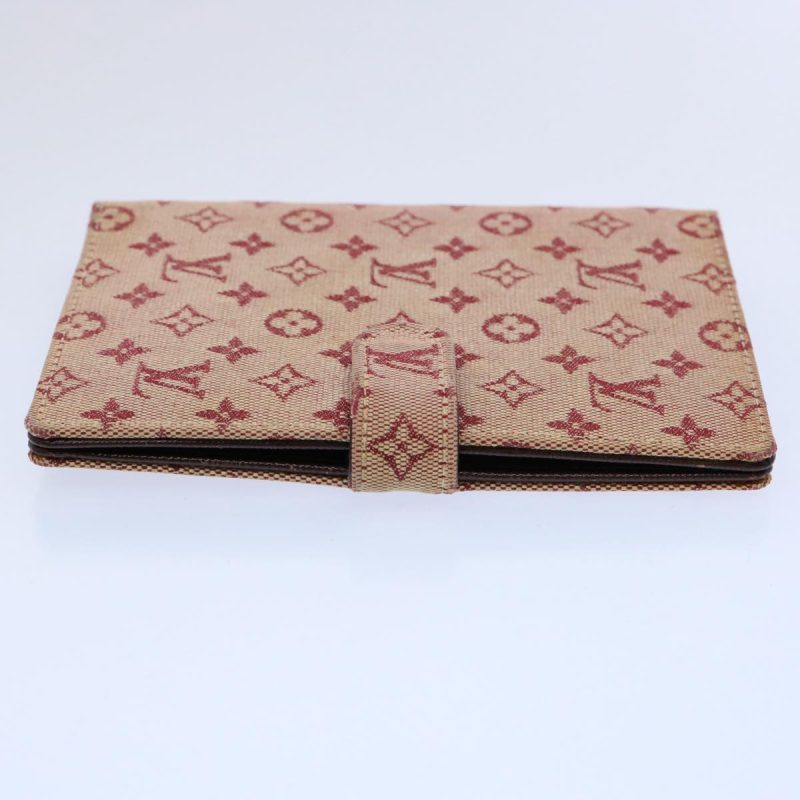 Louis Vuitton Monogram Mini Agenda PM Day Planner Cover Red R20912  61681 - Image 4