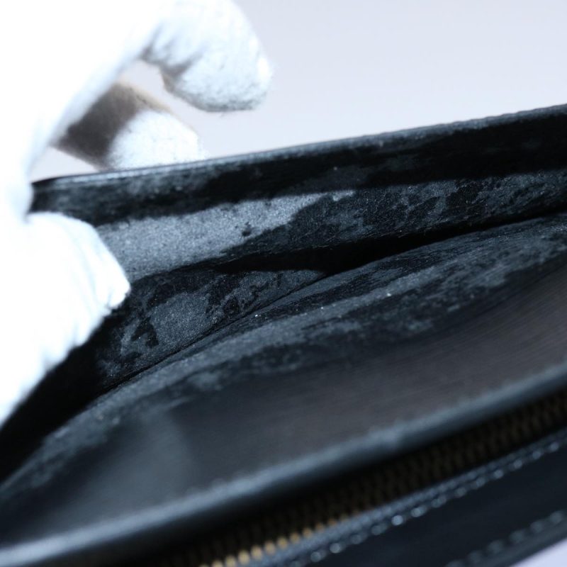 Louis Vuitton Epi Pochette Homme Clutch Bag Black M52522  61712 - Image 8