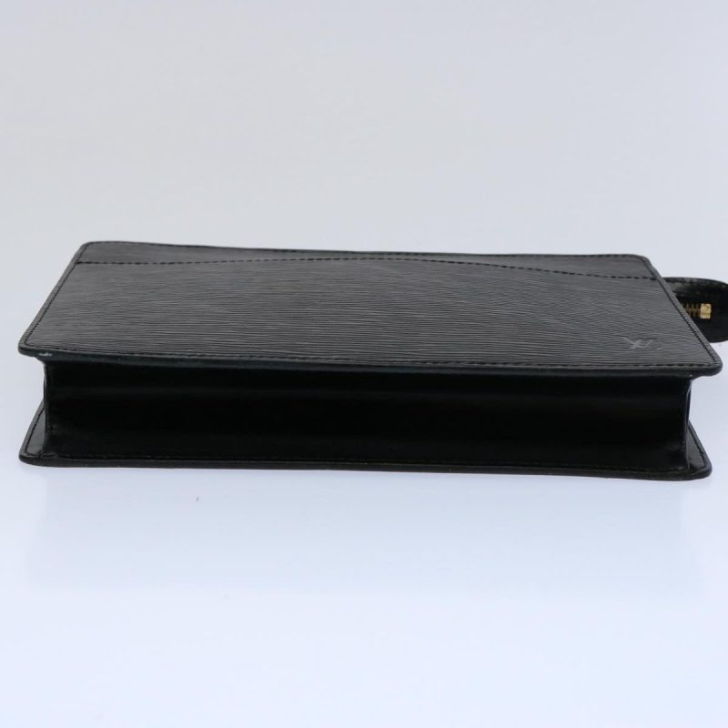 Louis Vuitton Epi Pochette Homme Clutch Bag Black M52522  61712 - Image 6