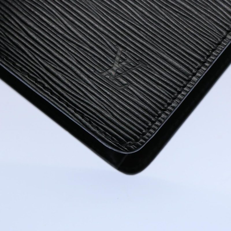 Louis Vuitton Epi Pochette Homme Clutch Bag Black M52522  61712 - Image 7