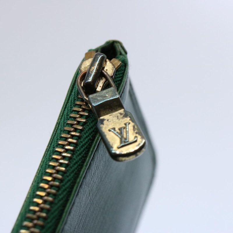 Louis Vuitton Epi Pochette Cles Coin Purse Green M63804  61717 - Image 8