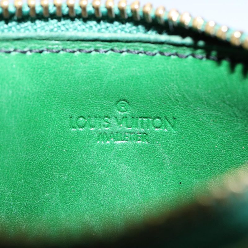 Louis Vuitton Epi Pochette Cles Coin Purse Green M63804  61717 - Image 10