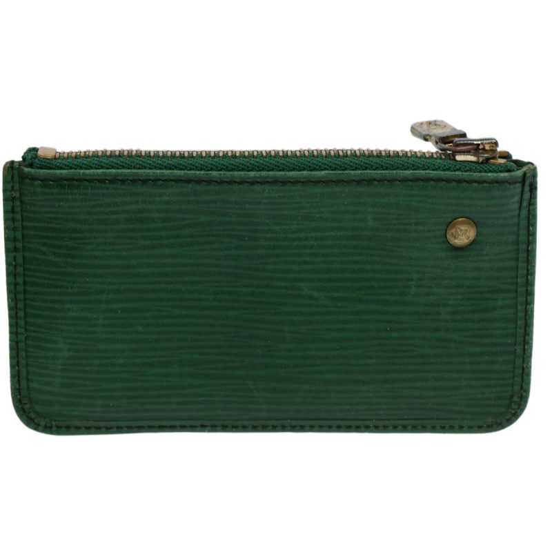 Louis Vuitton Epi Pochette Cles Coin Purse Green M63804  61717 - Image 2