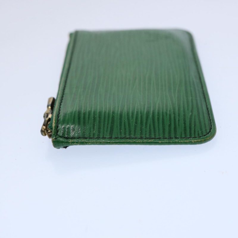 Louis Vuitton Epi Pochette Cles Coin Purse Green M63804  61717 - Image 3