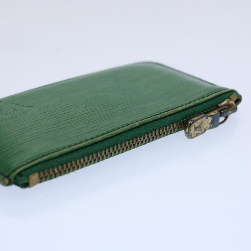 Louis Vuitton Epi Pochette Cles Coin Purse Green M63804  61717 - Image 5