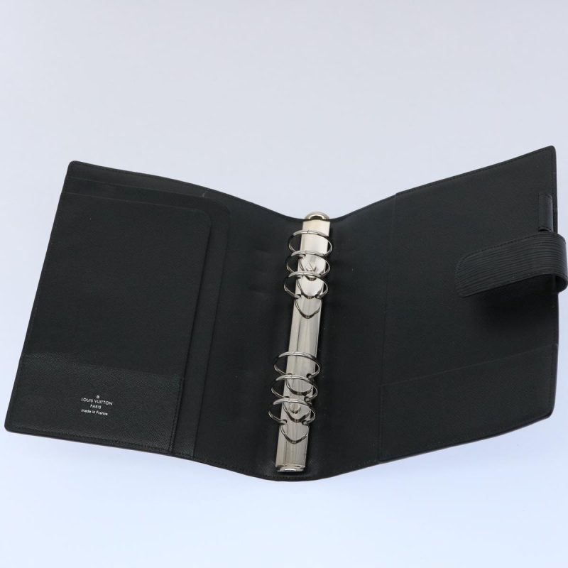 Louis Vuitton Epi Agenda GM Day Planner Cover Black R20062  61730 - Image 8