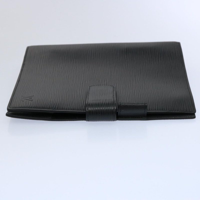 Louis Vuitton Epi Agenda GM Day Planner Cover Black R20062  61730 - Image 4