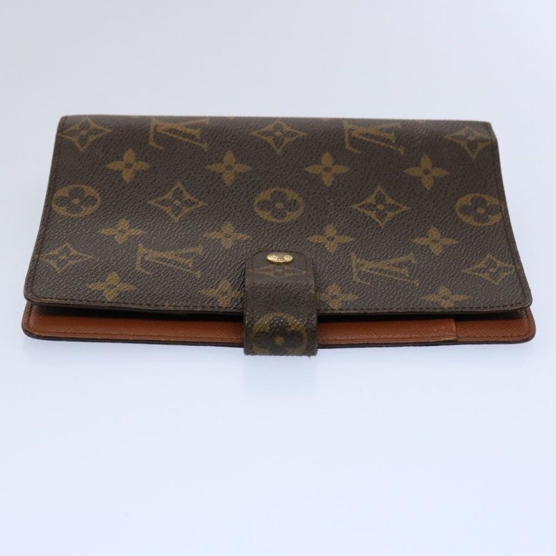 Louis Vuitton Monogram Agenda MM Day Planner Cover R20105  61731 - Image 4