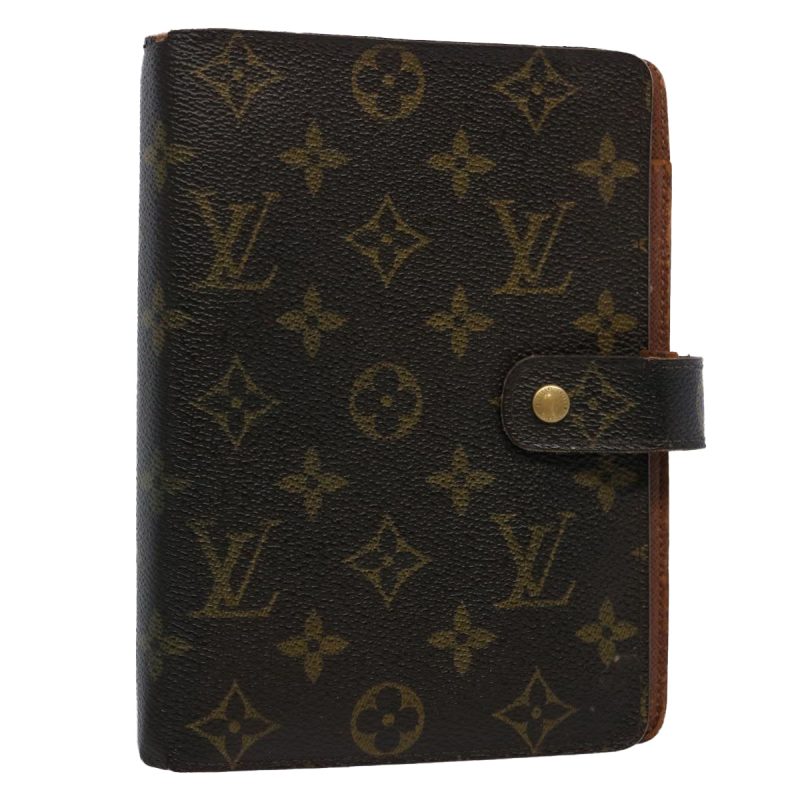 Louis Vuitton Monogram Agenda MM Day Planner Cover R20105  61732