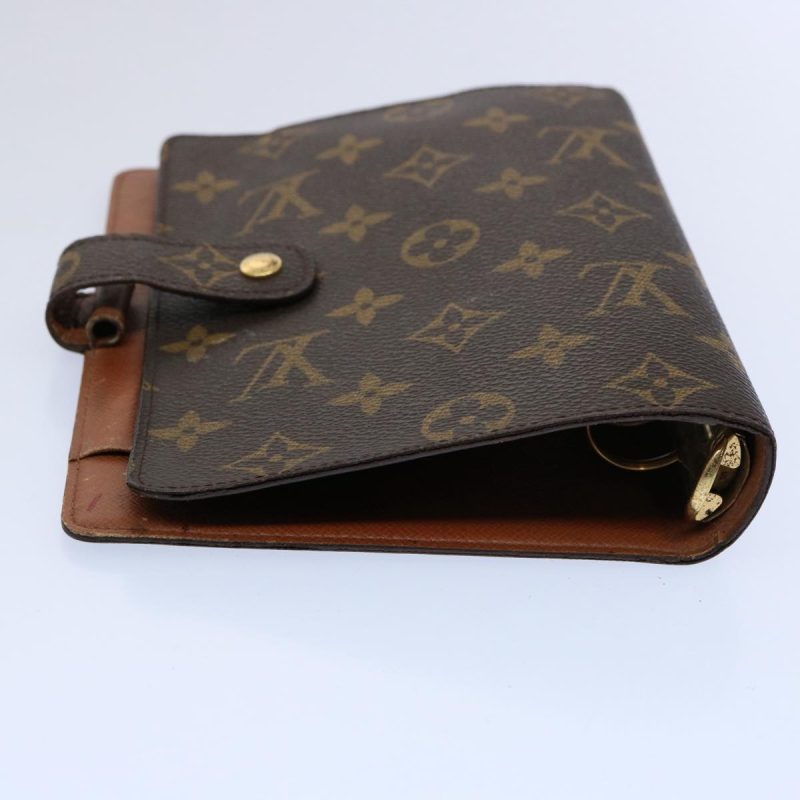 Louis Vuitton Monogram Agenda MM Day Planner Cover R20105  61733 - Image 5