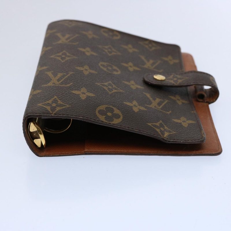 Louis Vuitton Monogram Agenda MM Day Planner Cover R20105  61733 - Image 6