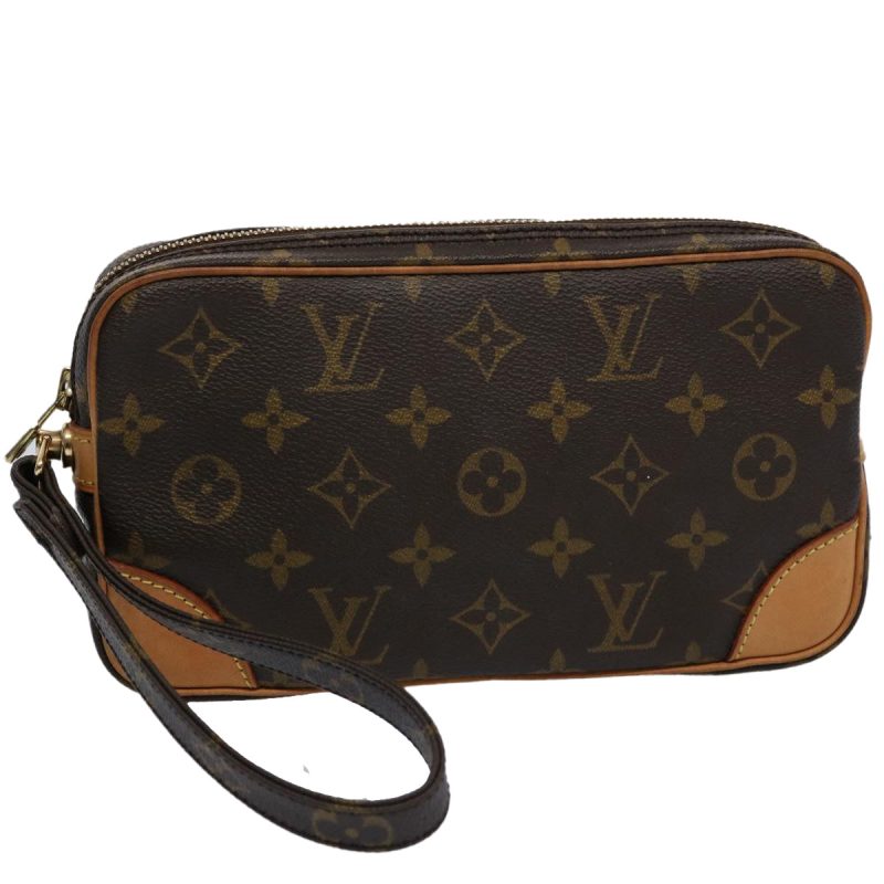 Louis Vuitton Monogram Marly Dragonne PM Clutch Bag M51827  61751A