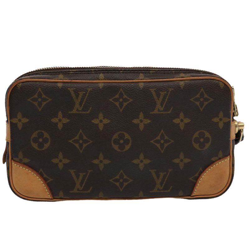 Louis Vuitton Monogram Marly Dragonne PM Clutch Bag M51827  61751A - Image 2