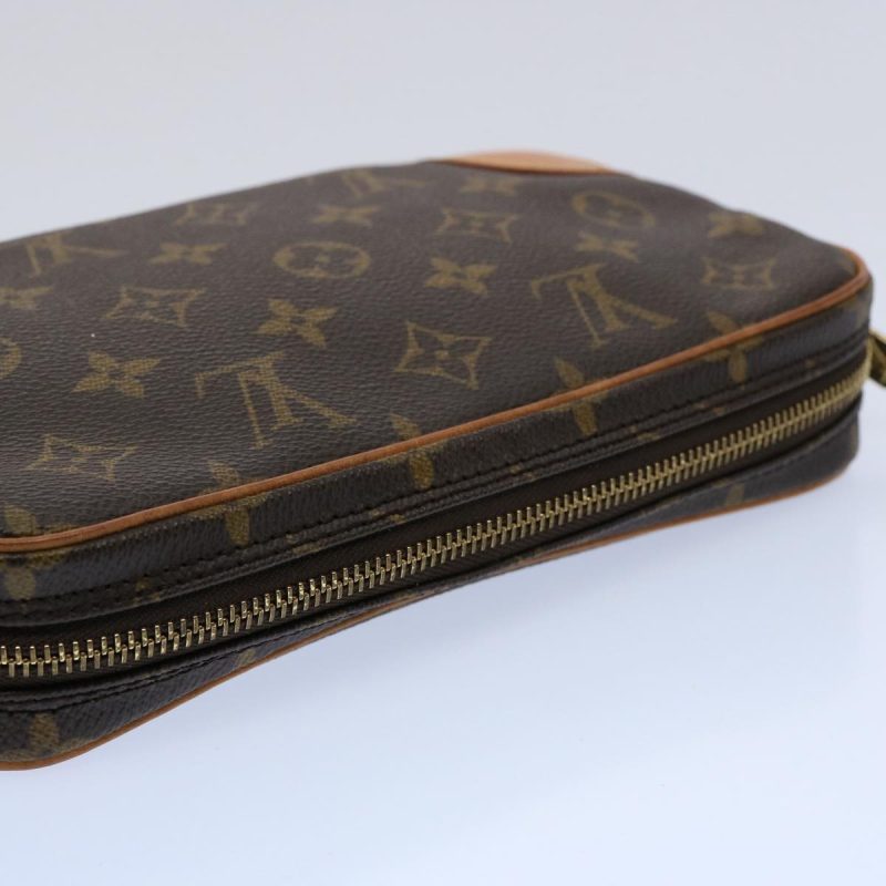 Louis Vuitton Monogram Marly Dragonne PM Clutch Bag M51827  61751A - Image 5